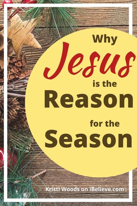 It's the holiday season. Some of us are busy. Others have lost hope. Is Jesus really the reason for the Season? #holidays #christmas #jesus #christianwomen #faith Jesus Is The Reason For The Season, Jesus Centered Christmas, Reason For The Season Christmas, Seasons Lessons, Youth Lessons, Christmas Devotional, Christ Centered Christmas, Why Jesus, Christmas Program