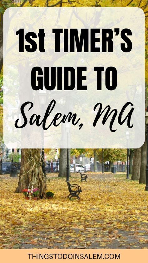 A first timers guide to planning a trip to Salem Ma! What to do and see when you are visiting Salem Massachusetts for the first time. #salemmassachusetts #salemwitchtrials #salemguide #salem #salemma #massachusetts #traveltips #travelguide Trip To Salem Ma, Salem Boston, Salem Massachusetts October, Massachusetts Salem, Massachusetts Trip, 30 Bucket List, Salem Travel, Salem Massachusetts Travel, Salem Trip