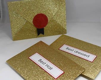 Red Carpet Theme Party, Oscars Theme Party, Hollywood Birthday Parties, Oscars Party Ideas, Red Carpet Theme, Hollywood Birthday, Oscar Viewing Party, Hollywood Party Theme, Folded Envelope