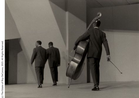 Haynes, Jones, and Benjamin, 1956 by Roy DeCarava Roy Decarava, American Photography, Gordon Parks, Jazz Artists, Viewing Room, Jazz Musicians, Miles Davis, Black Image, American Life