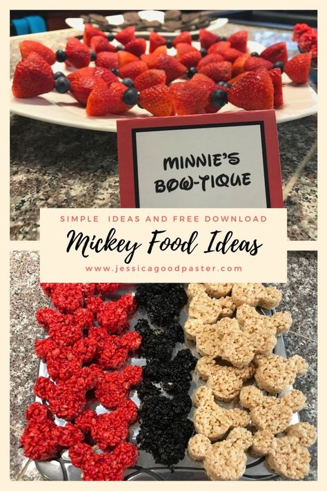 Oh Toddles Party, Oh Twodles Birthday Party Food, Mickey And Minnie Birthday Party Food, Oh Twoodles Girl Birthday Food, Mickey Mouse Food Ideas Kid Parties, Minnie Mouse Birthday Party Food Ideas, Mickey Mouse Birthday Food Ideas, Mickey Mouse Party Food Ideas, Minnie Mouse Themed Food