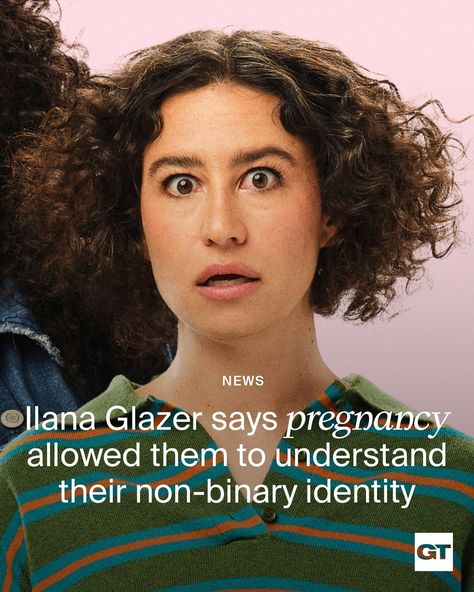 Ilana Glazer has opened up about their pregnancy and how it helped them understand that they are non-binary 💛💜🤍🖤⁠ ⁠ The Tony award-winner, who uses they/she pronouns, spoke with The Independent on 10 August on their new film Babes, “having her work downplayed” on Broad City and their gender identity.⁠ ⁠ Glazer welcomed their child in July 2021 with her partner, David Rooklin. When speaking on their pregnancy, she told The Independent that the process allowed them to “be real” with themselves.... Ilana Glazer, Broad City, Inside Of Me, Tony Award, Masculine And Feminine, Long Journey, Non Binary, Tony Awards, Gender Identity