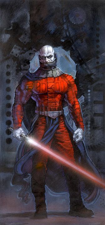 Darth Malak Darth Malak, Star Wars Sith Lords, Star Wars Illustration, Jedi Art, Dark Lord Of The Sith, Sith Empire, Star Wars Character, Star Wars Sith, Star Wars The Old