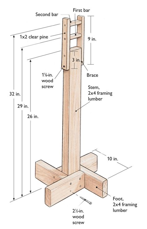 quilt stand instructions @Rosie- Rose Allen Tippetts so easy it almost seems like a waste of his talents, the instructions are about half way down... Hand Quilting Frames Diy How To Make, Quilt Frames For Hand Quilting, Quilting Frames Diy How To Make, Tambour Table, Quilt Frame Plans, Adjustable Sawhorse, Diy Quilting Frame, Hand Quilting Frames, Quilting Accessories