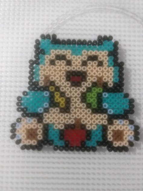 Snorlax Comelon Beads Perler Beads Snorlax Pokemon, Snorlax Perler Beads, Snorlax Perler Bead Pattern, Snorlax Perler, Snorlax Pixel Art, Hama Beads Pokemon, Pokemon Perler, Pokemon Cross Stitch, Pokemon Bead