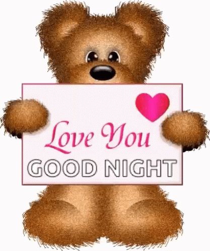 Love Hearts GIF - Love Hearts Bear - Discover & Share GIFs Good Night Honey, Sweet Dream Quotes, Good Night I Love You, Night Love Quotes, Good Night Love Quotes, Good Night Love Messages, I Love You Gif, The Word Love, Beautiful Good Night Images