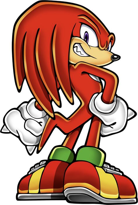 Sonic Advance, Knuckles Sonic, Knuckles The Echidna, Princesas Disney Anime, Sonic & Knuckles, Sonic Adventure 2, Sonic Franchise, Adventure Art, Hedgehog Art