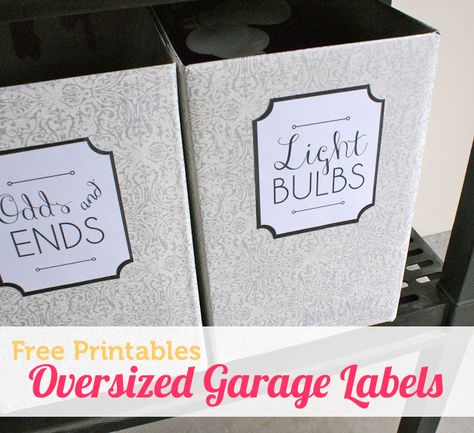 POYEL: Organizing the Garage - Modern Parents Messy Kids Organize Documents, Garage Organizing, Wine Boxes, Storage Building, Messy Kids, Project Organization, Labels Printables Free, Free Labels, Organizing Tips