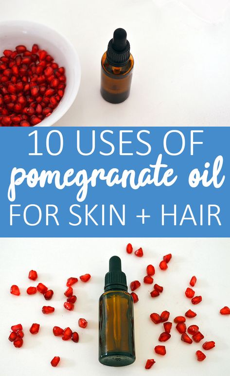 Pomegranate Essential Oil, Natural Beauty Hacks, Beauty Hacks Lips, Hair Nutrition, Oil For Skin, Pomegranate Oil, Pomegranate Seed Oil, Dr Hauschka, Essential Oils For Skin