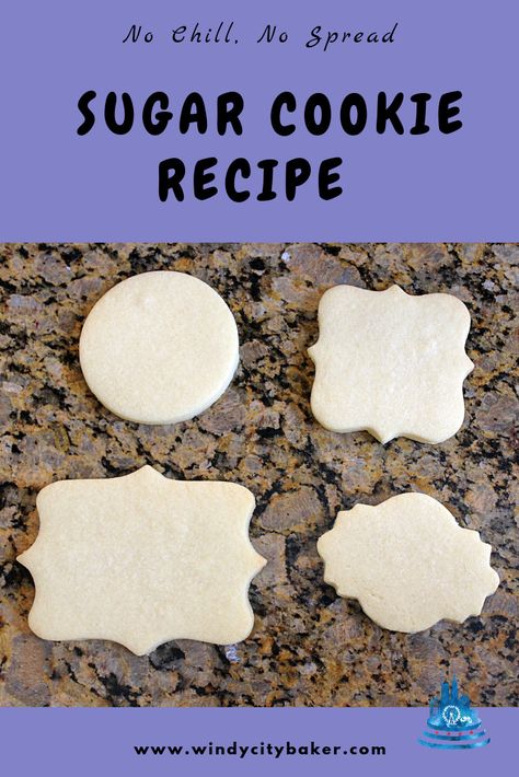 Crisp Sugar Cookie Recipe, No Spread Sugar Cookies, No Spread Sugar Cookie Recipe, Halloween Sugar Cookies Decorated, Cookie Sandwich Recipes, Halloween Cookie Recipes, Cut Out Cookie Recipe, Halloween Cookies Decorated, Halloween Sugar Cookies