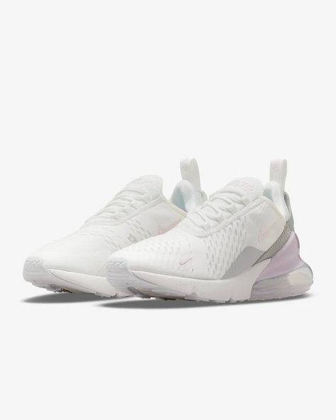 Nike Air Max 270 Women's Shoes. Nike.com Nike Air Max 270 Women, Cute Running Shoes, White Nike Shoes, Preppy Shoes, Cute Nike Shoes, Nike Brand, Air Max Women, Cute Nikes, Nike Air Max 270