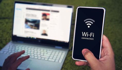 Turn your phone into a mobile hotspot and easily have internet access on your laptop, tablet or any other device using your phone's WIFI. Carribean Cruise, Wifi Names, Iphone Info, Facebook Business Account, Phone Carrier, Cell Phone Signal, Internet Packages, Iphone Macbook, Ios Apple