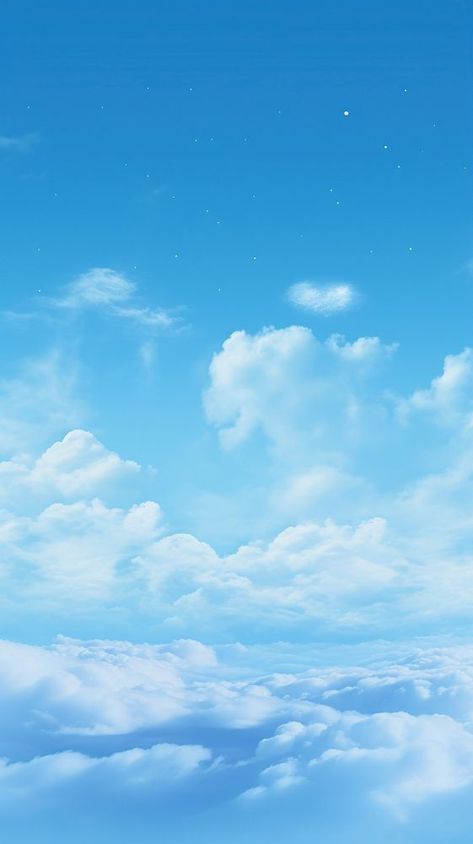 Blue wallpaper sky backgrounds outdoors. | free image by rawpixel.com / Boom Sky Blue Background Images, Blue Wallpaper Sky, Sky Bg, Blue Sky Images, Sky Backgrounds, Graphic Design Newspaper, Blue Sky Wallpaper, Sky Blue Background, Birthday Banner Background