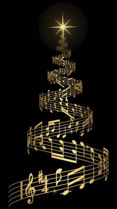 Music Notes Art, Good Night Beautiful, Music Happy, Beautiful Night Images, Christmas Musical, Xmas Wallpaper, Christmas Phone Wallpaper, Show Dance, Merry Christmas Images