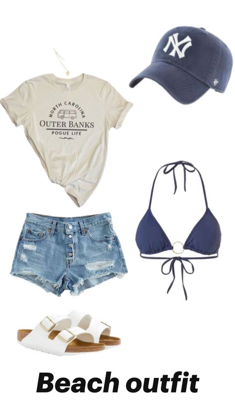 Pogue Life Outfits, Cute Beach Outfits, Beachy Outfits, Outfit Inspo Summer, Cool Summer Outfits, Trendy Outfits For Teens, Lazy Day Outfits, Cute Preppy Outfits, Cute Comfy Outfits