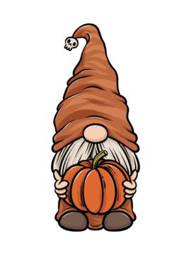 Gnome Drawings Cute, Halloween Gnome Tattoo, Halloween Gonk Drawing, Happy Halloween Painting, Fall Decor Drawings, Stuff To Draw Halloween, Fall Stuff To Draw, Cartoon Characters Illustration, Cute Halloween Drawings Pumpkin