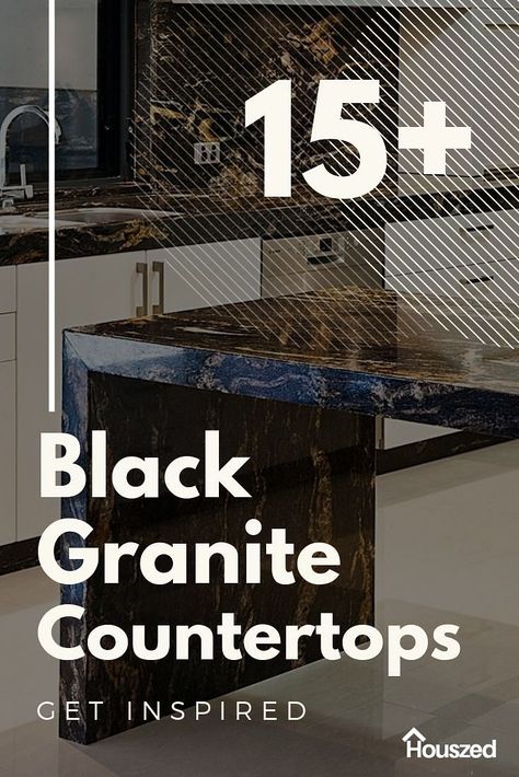 Get inspired with our BLACK GRANITE COUNTERTOPS IDEAS. We show you great images to take your creativity to the next level... #blackgranitecountertops #blackgranitecountertopskitchen #blackgranitecountertopskitchenmodern #blackgranitecountertopskitchendecor #blackgranitekitchen #blackgranitekitchencountertops #blackgranitekitchenideas #kitchenideaswithblackgranitetops Cosmic Black Leather Granite Countertops, White And Black Granite Countertops, Dark Granite Countertops Color Schemes, White Kitchen With Black Granite, Black Granite Countertops Kitchen Modern, Black Marble Kitchen Countertops, Black Kitchen Countertops Color Combos, Titanium Granite Countertops, Titanium Black Granite