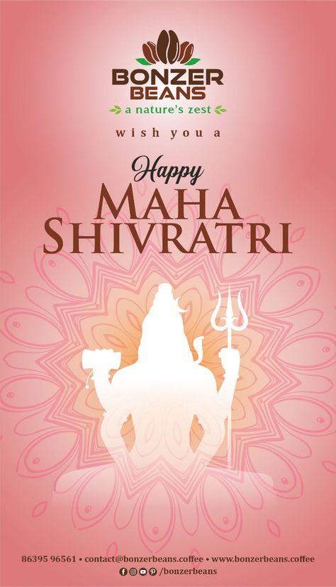 Wish you a Happy Maha Shivaratri #happymahashivratri #BonzerBeans Happy Maha Shivaratri Wishes, Shivaratri Wishes, Maha Shivaratri Wishes, Happy Maha Shivaratri, Shiva Mantra, Lord Shiva Mantra, Maha Shivaratri, Dance Of India, Website Banner Design