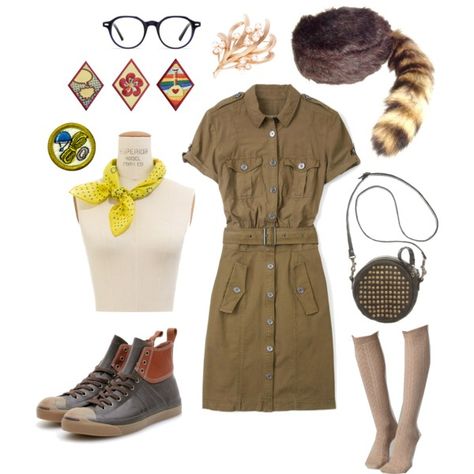 Moonrise Kingdom costume (Sam Shakusky) Moonrise Kingdom Costume, Scout Outfit, Wes Anderson Characters, Summer Camp Themes, Wes Anderson Style, Moonrise Kingdom, Cute Couple Halloween Costumes, Camp Style, Stylish Eve