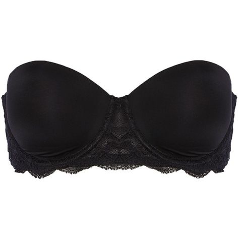 Calvin Klein Seductive Comfort Lace Customized Lift Strapless ($44) ❤ liked on Polyvore featuring intimates, bras, underwear, lingerie, black, women, convertible strapless bra, lace strapless bra, lingerie bras and full coverage strapless bra Calvin Klein Lingerie, Calvin Klein Bra, Multiway Bra, Lacy Lingerie, Lacy Bra, Black Lace Lingerie, Convertible Bra, Full Cup Bra, Black Lace Bra