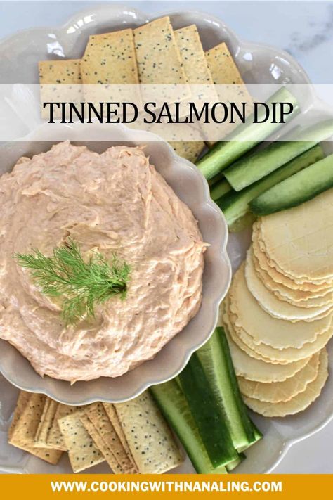 Can Salmon Dip Recipes, Canned Salmon Dip Recipes, Canned Salmon Dip, Salmon Dip Cream Cheese, Pizza Seafood, Vegetables Pizza, Seafood Salads, Salmon Dip Recipes, Christmas Party Recipes