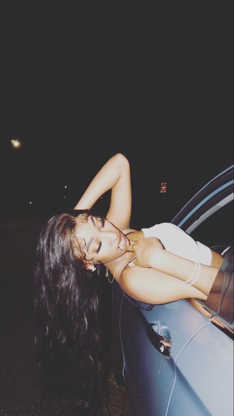 Car pose aesthetic📸 Back Of Car Photoshoot, Photo Shoot In Car, In Front Of Car Poses, On Top Of Car Photoshoot, Parking Garage Photoshoot Baddie, Back Seat Car Pictures Instagram, Car Pic Poses, Poses In Front Of Car, Car Photoshoot Poses