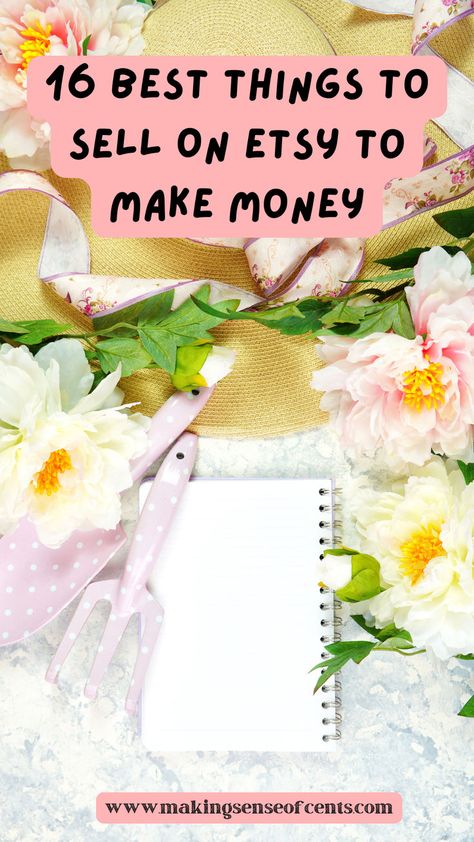 Check out this list of best things to sell on Etsy to make money. Unique Things To Make And Sell, Crafts To Sell Make Money, Small Business Must Haves, What To Sell On Etsy, Slime For Sale, Things To Sell On Etsy, Making Money On Etsy, Profitable Small Business Ideas, Starting A Small Business