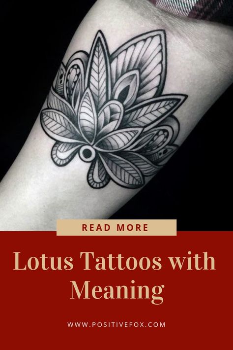 A lotus tattoo is popular throughout the world and has a lot of interpretations in different cultures. A lotus flower has a long history and was first described in ancient legends. Nowadays it is a popular tattoo idea for both men and women who belong to different cultures and religions. Men Lotus Tattoo, Mens Lotus Tattoo, Mens Lotus Flower Tattoo, Lotus Flower Tattoo For Men, Lotus Flower Tattoo Men, Lotus Tattoo Men, Lotus Tattoo Shoulder, Black Lotus Tattoo, Lotus Tattoo Meaning