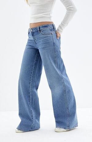 Pac Sun Jeans, Low Rise Baggy Jeans Outfit, Baggy Jeans Outfit, Low Rise Baggy Jeans, Low Waisted Jeans, Jeans Pacsun, Disneyland Outfits, Pacsun Jeans, Low Waisted