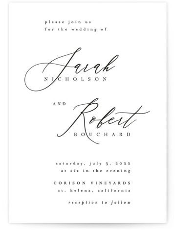 Minimal Elegant Wedding, Minimalist Wedding Invitation Modern, Beige Wedding, Wedding Letters, Elegant Wedding Invitation, Wedding Favor Stickers, Pink Wedding Invitations, Classic Wedding Invitations, Minimalist Wedding Invitations