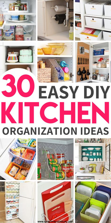 Diy Kitchen Organization Ideas, Farm Kitchen Ideas, Diy Kitchen Organization, Kitchen Renovation Diy Ideas, Kitchen Organization Hacks, Diy Pantry Organization, Diy Cabinet Doors, Kitchen Organization Ideas, Toy Storage Solutions