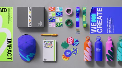 Marketing Merchandise, Visual Identity Design, Event Branding, Marketing Collateral, Graphic Design Fun, Ads Creative, Visual Content, Brand Identity Design, Creative Thinking