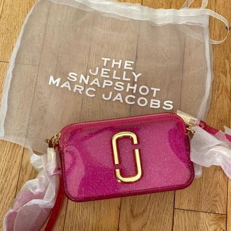 Pink Jelly Snapshot by Marc Jacobs. New with tags. Marc Jacobs Jelly Snapshot Bag, Fifth Grade Graduation Ideas, Fifth Grade Graduation, Aesthetic Purses, Marc Jacobs Snapshot Bag, Snapshot Bag, Hot Pink Bag, Marc Jacobs Crossbody Bag, Marc Jacobs Purse