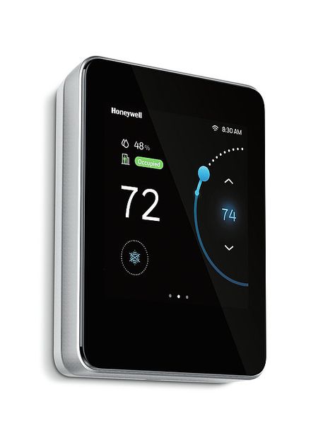 Red Dot Design Award: Honeywell Smart Thermostat TC500 Series Honeywell Thermostat, Ecobee Thermostat, Smart Thermostat, Controller Design, Smart Home Design, Commercial Buildings, Red Dot Design, Smart Thermostats, Home Technology