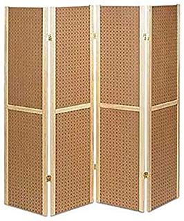 Amazon.com: folding pegboard display Folding Pegboard Display, Slat Wall Display, Pegboard Display, Wood Room Divider, Vendor Displays, Craft Booth Displays, Diy Display, Craft Fair Displays, Craft Display