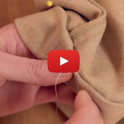 Learn a technique for hemming pants properly using a blind hem with this "How to Hem Pants" video. How To Hem Pants By Hand Step By Step, How To Hem Dress Pants By Hand, How To Hem Trousers, How To Hem Pants With Original Hem, How To Hem Wide Leg Pants, How To Hem Dress Pants, How To Hem Pants Without Sewing, How To Hem Pants By Hand, Pants Video