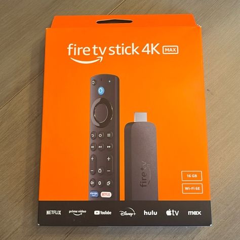 NWOT Sealed 2024 Amazon Fire TV Stick 4K MAX - 16GB Amazon Fire Stick, Amazon Fire Tv Stick, Amazon Fire Tv, Amazon Fire, Fire Tv Stick, Fire Tv, You Call, Outer Banks, Having Fun