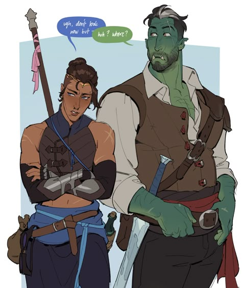 brjeaus being brjeaus Mighty Nein Beau, Mighty Nein Fanart, Beauregard Critical Role, D&d Character Art, Fjord Critical Role, Bg3 Fanart, Critical Role Percy, Love Pose, The Mighty Nein