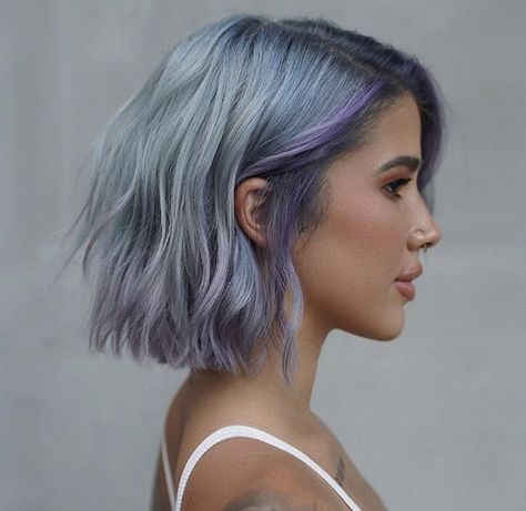 Lavender Bob, Edgy Bob Hairstyles, Edgy Bob, Choppy Bob Haircuts, Look Festival, Edgy Haircuts, Bob Hairstyles For Thick, Choppy Bob Hairstyles, Choppy Bob