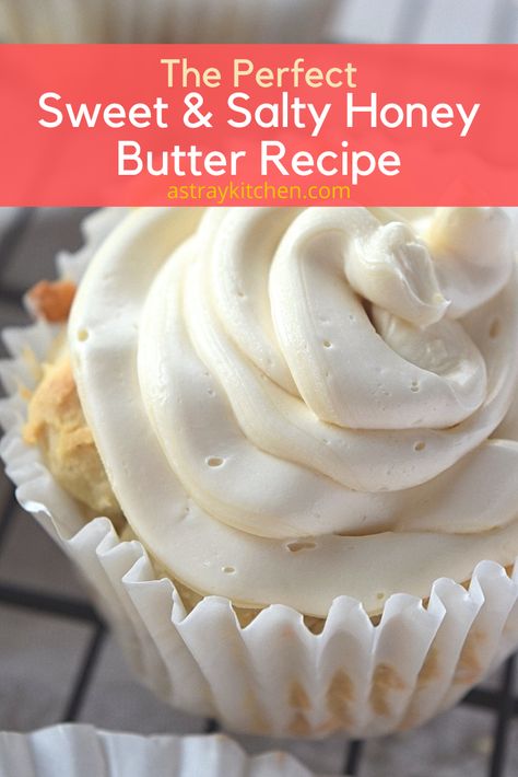 Butter For Biscuits, Honey Butter Cream, Easy Homemade Butter, Honey Butter Recipe, Fire Chicken, Flavored Butter, Gluten Free Desserts Recipes, Homemade Butter, Honey Butter