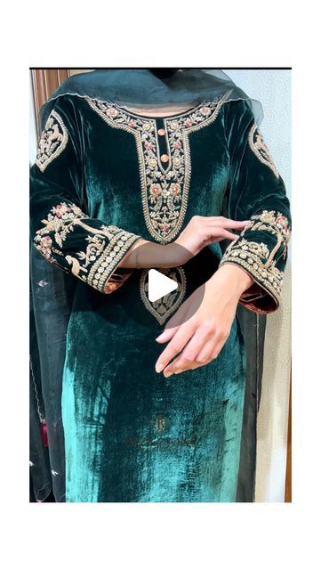 Bazaz Sons on Instagram: "A stunningly fabulous Indian Ethnic Fusion Embroidered Velvet Suit.

Follow for more!!!

@bazazsonspatiala 
.
.
.
#instagram #instagood #instafashion  #luxuryfabrics #embroidered #partywear #designersuits #suitstyle #nimratkhaira #diljitdosanjh #boutiqueshopping #patiala #explore #shoponline #shippingworldwide✈️🌎 #punjab #feed #punjabi #patialashahi #explore #follow4followback #trending #weddingseason #festival #velvet #reels #punjabisongs #sheremarket" Nimrat Khaira, Diljit Dosanjh, Embroidered Velvet, Velvet Suit, Suit Style, Me Me Me Song, Designer Suits, Boutique Shop, Luxury Fabrics