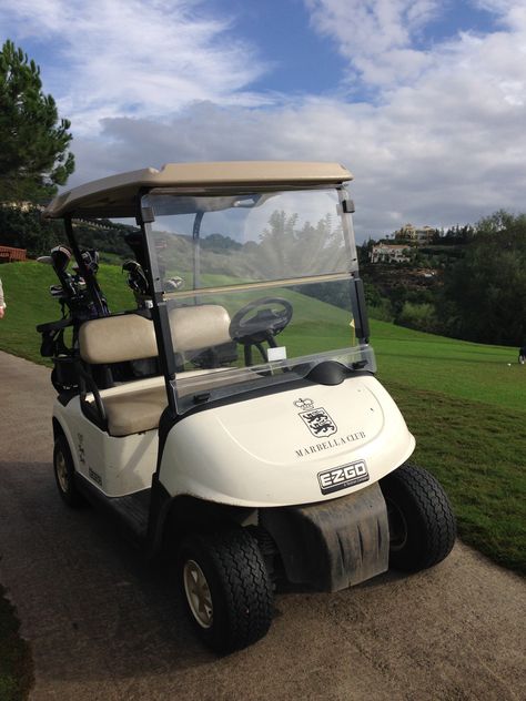 Our Golf Buggies! Golf Buggy Aesthetic, Golf Cart Trailer, Ez Go Golf Cart, Golf Cart Repair, Used Golf Carts, Golf Buggy, Ezgo Golf Cart, Golf Push Cart, Club Car Golf Cart