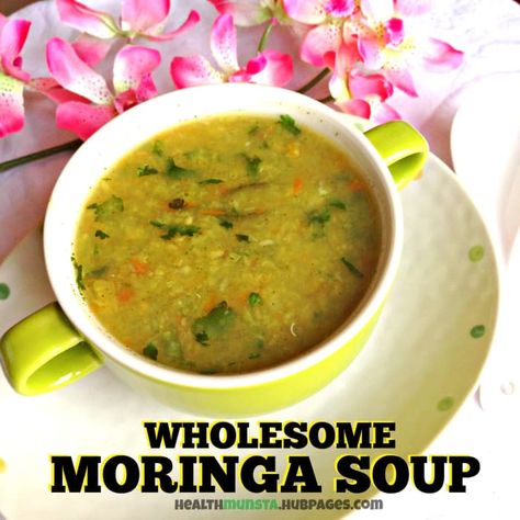 Malunggay Recipe, Spirulina Recipes, Moringa Recipes, Maharashtrian Recipes, Christmas Breakfast Recipe, Superfood Smoothie, Vegan Cookbook, Healthy Drinks Recipes, Vegan Soup