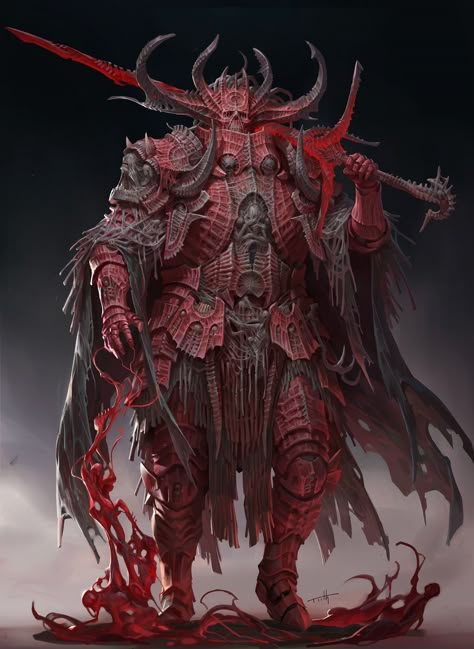 ArtStation - LEGION Monster Artwork, Dnd Campaign, Fantasy Demon, Dark Creatures, Cosmic Horror, 다크 판타지, Knight Art, Monster Concept Art, Demon Art