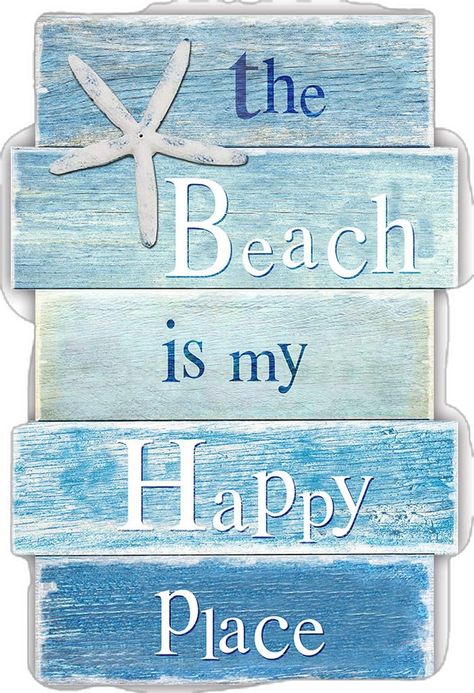 Wooden Beach Signs, Rustic Beach House, Beach Signs Wooden, Beach Words, Beach Is My Happy Place, Theme Bathroom, Beach House Wall Decor, Weed Barrier, Beach Theme Bathroom