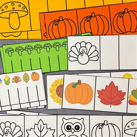 Fall Scissor Skills Preschool, Thanksgiving Scissor Practice, Fall Scissor Skills, Thanksgiving Scissor Practice Preschool, Fall Scissor Practice Preschool, Fall Prek, Prek Themes, Scissor Skills Preschool, Harvest Theme