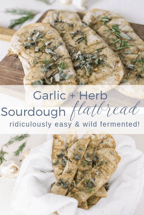 Sourdough Discard Flatbread, Discard Flatbread, Sourdough Flatbread Recipe, Sourdough Flatbread, Farmhouse On Boone, Sourdough Pizza Crust, Sourdough Starter Discard Recipe, Flatbread Recipe, Easy Sourdough