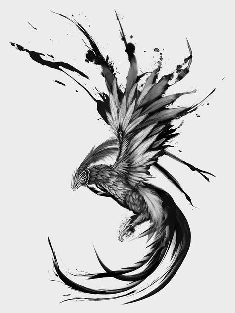 1000+ ideas about Rising Phoenix Tattoo on Pinterest | Phoenix ... Pi Tattoo, Tato Phoenix, Tattoo Side, Phönix Tattoo, Kunst Tattoos, Phoenix Tattoo Design, Calligraphy Tattoo, Star Tattoo Designs, Marvel Tattoos