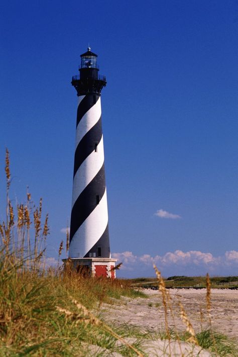 Yard Lighthouse, Cape Hatteras Lighthouse, Hatteras Lighthouse, North Carolina Beaches, Lighthouse Pictures, Hatteras Island, Nags Head, Coastal Carolina, Cape Hatteras