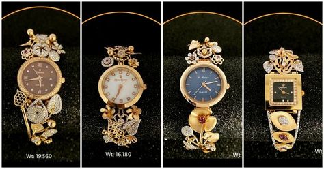 Gold Bracelet Watches Women, Gold Diamond Watches Women, Gold Watch Designs For Women, Watch Gold Women's, Gold Watches Women Jewellery, Gold Watches Women Indian, Gold Watch Design, Suit Editorial, Women Gold Watch